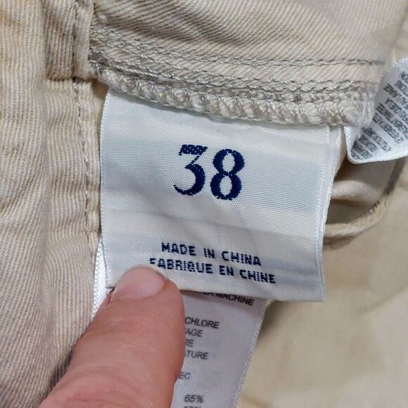 TOMMY BAHAMA Jeans Men's Island Crafted Shorts Size 38 Cotton Tencel Flat Front - Picture 8 of 14